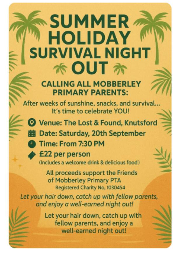 Mobberley PTA Survival Night Out