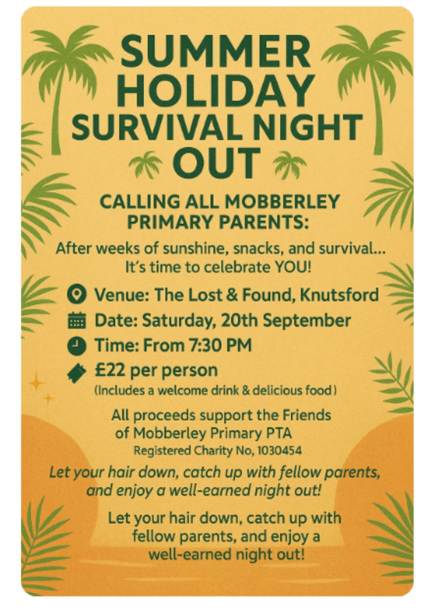 Mobberley PTA Survival Night Out